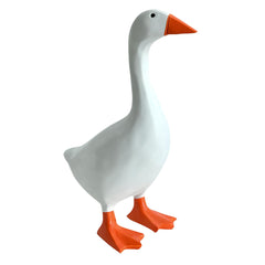 Tqgok desk goose 7-inch statue on desk adds playful charm to workspace