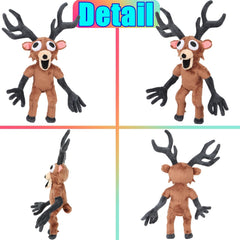 TQJOUJOU 99-Nights deer plush antlers and hooves add bold character.