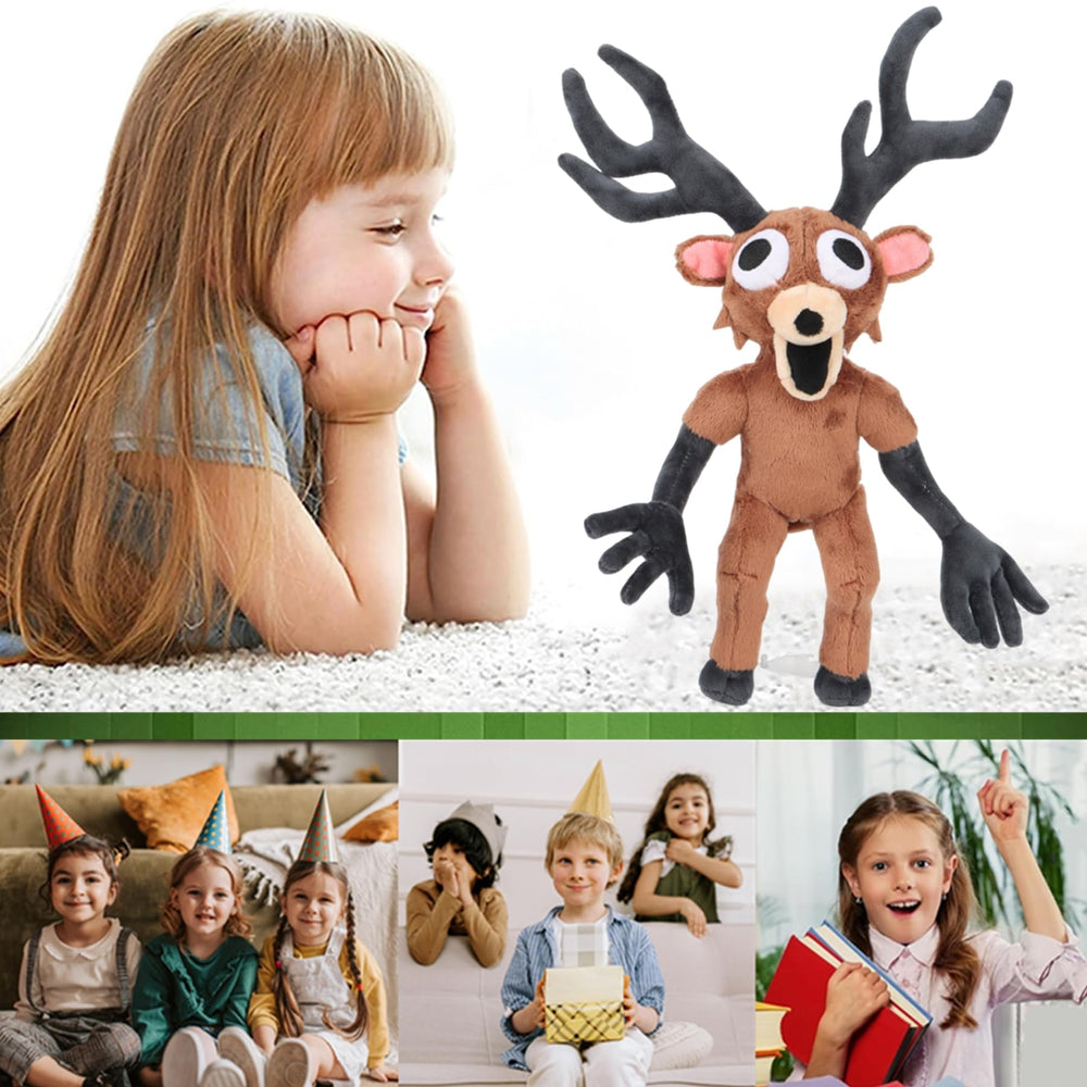 TQJOUJOU 99-Nights deer plush suits room decor and collectible shelves.