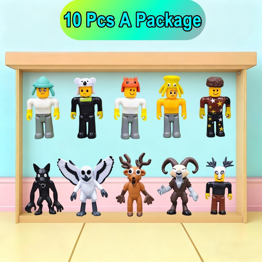 TQJOUJOU forest monster figures pack ideal for shelves and gifting.