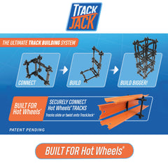 TrackJack contents in box includes 16 modular pieces for quick setup
