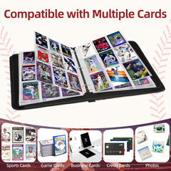 Traier 1080 Pockets binder capacity up to 1080 cards.
