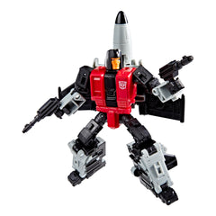 Transformers Aerialbot Skydive in robot mode with detailed deco for collectors.