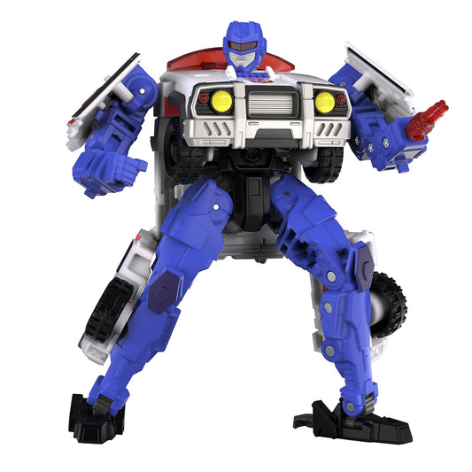 Transformers Autobot Red Alert in off-road vehicle mode for imaginative adventures