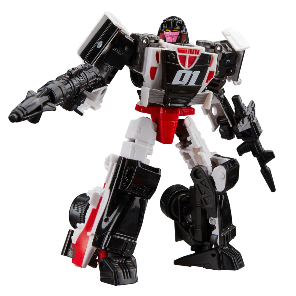Articulated Crasher head enabling expressive poses
