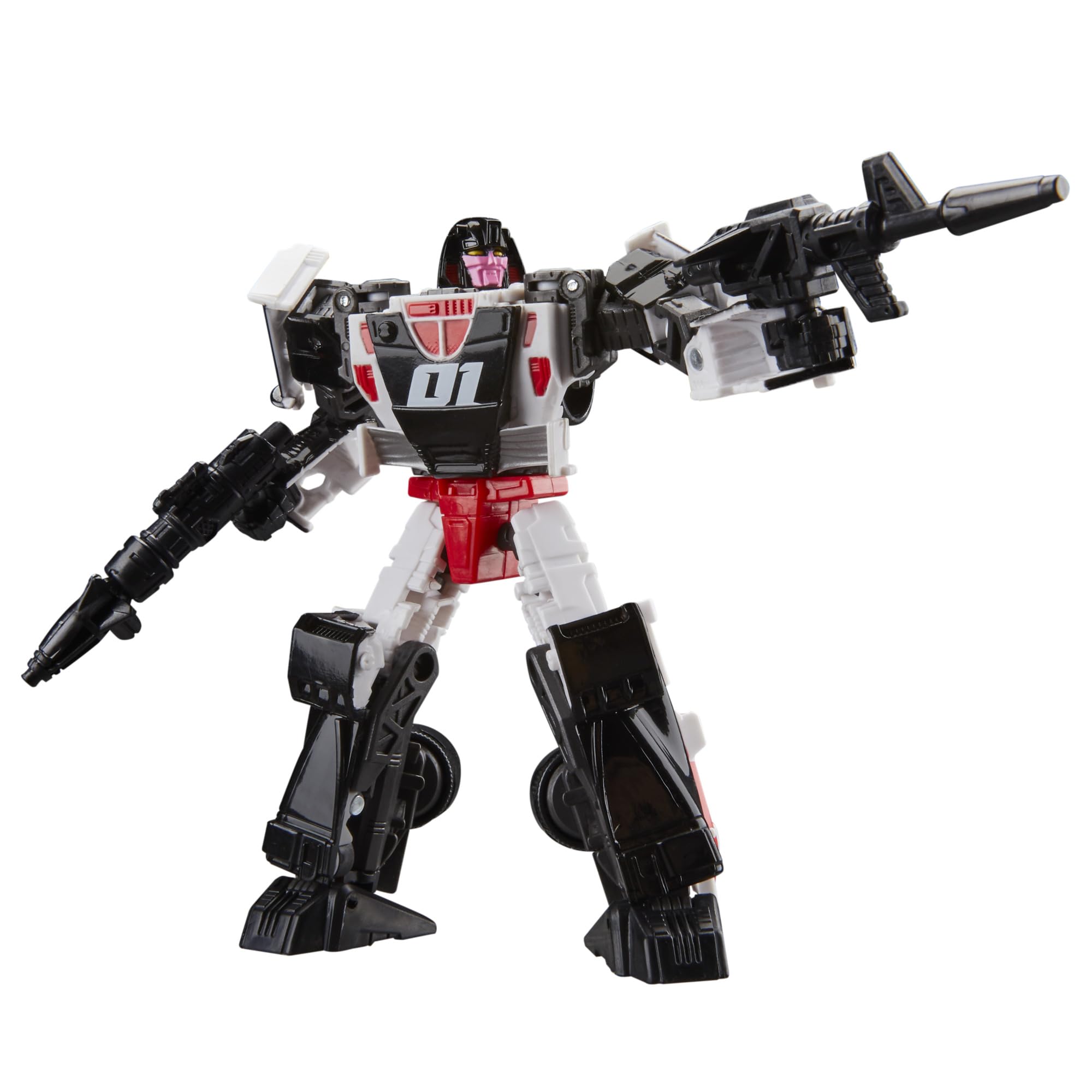 Articulated legs provide stable, dynamic poses