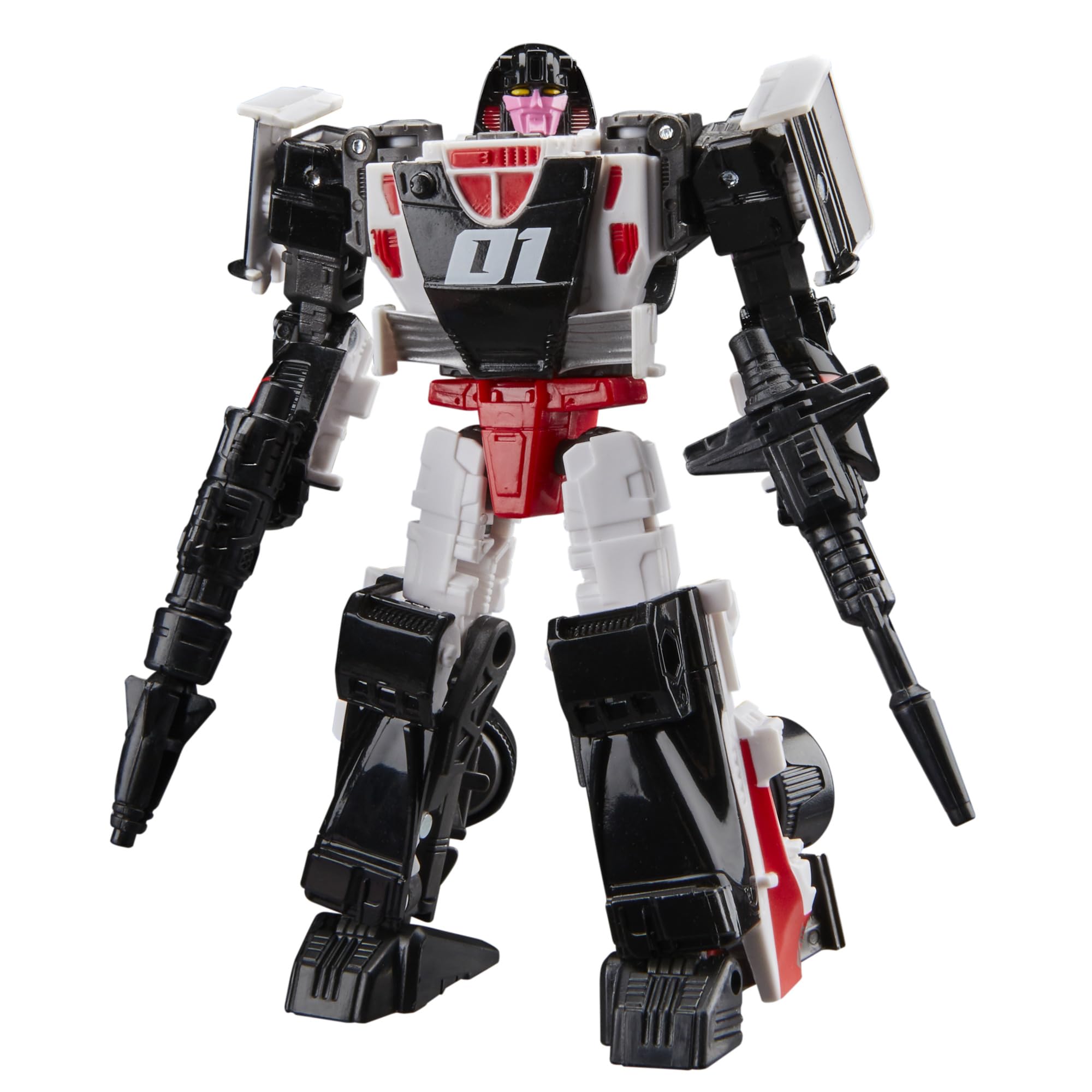 Figure posed on display for shelf-ready presentation