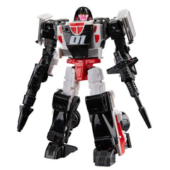 Figure posed on display for shelf-ready presentation