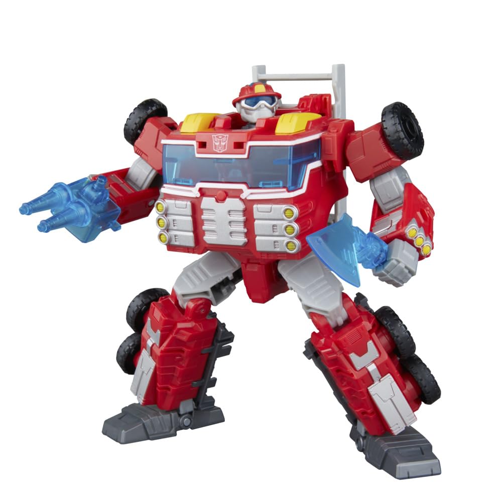 Articulated Heatwave figure enables versatile poses for photos.