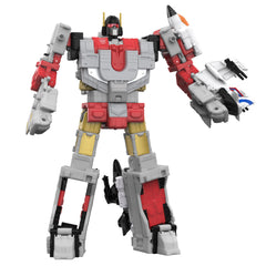 Age of the Primes Silverbolt figure ready for display and storytelling.
