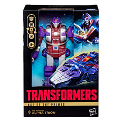Transformers Alpha Trion in hovercraft mode highlights 22-step conversion