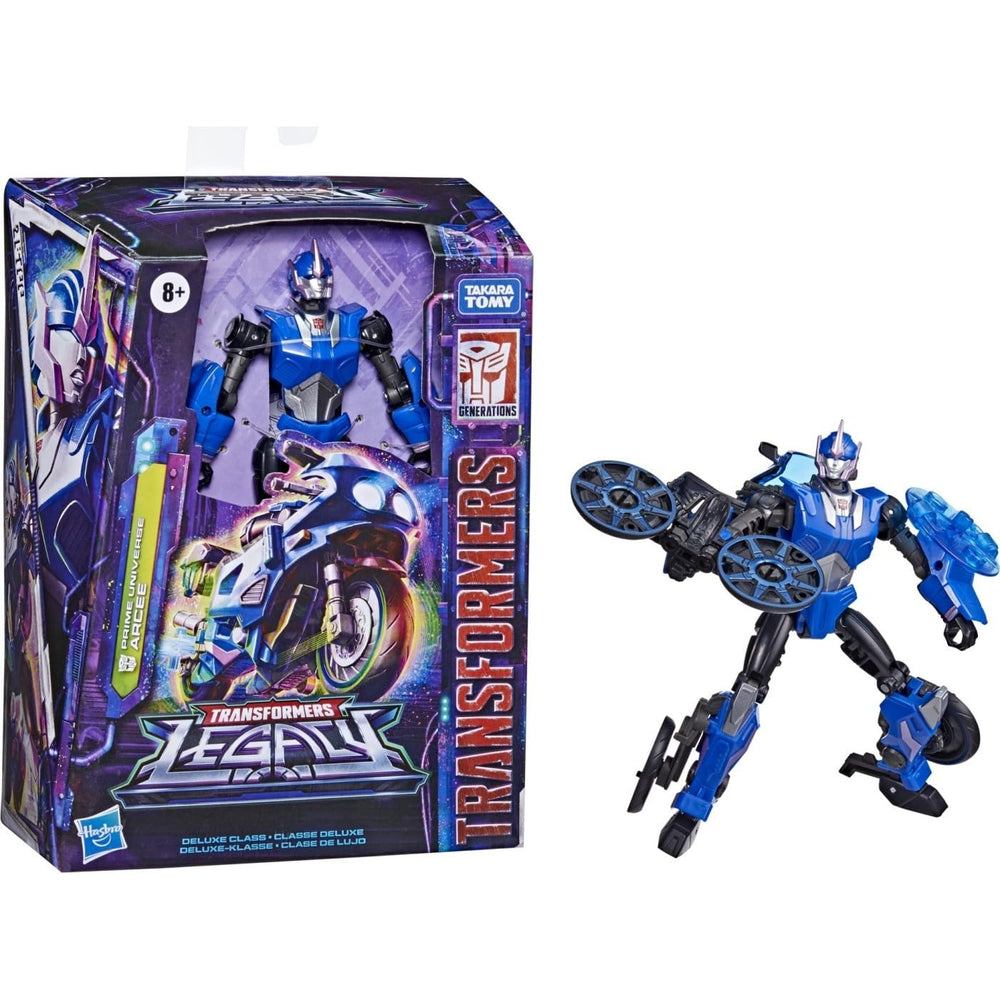 Transformers Arcee QR code package reveals character tech specs from across the multiverse.