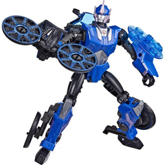 Transformers Arcee robot mode action figure ready for imaginative play and dynamic poses.