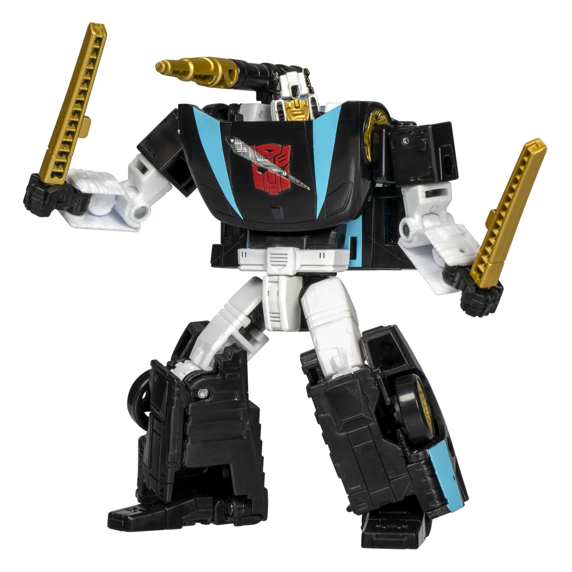 Transformers Armada Wheeljack figure in robot mode ready for action play and display.