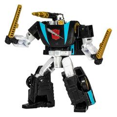 Transformers Armada Wheeljack figure in robot mode ready for action play and display.