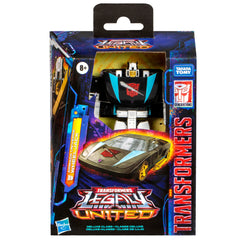 Transformers Armada Wheeljack in sports car mode demonstrates 16-step conversion for imaginative play.