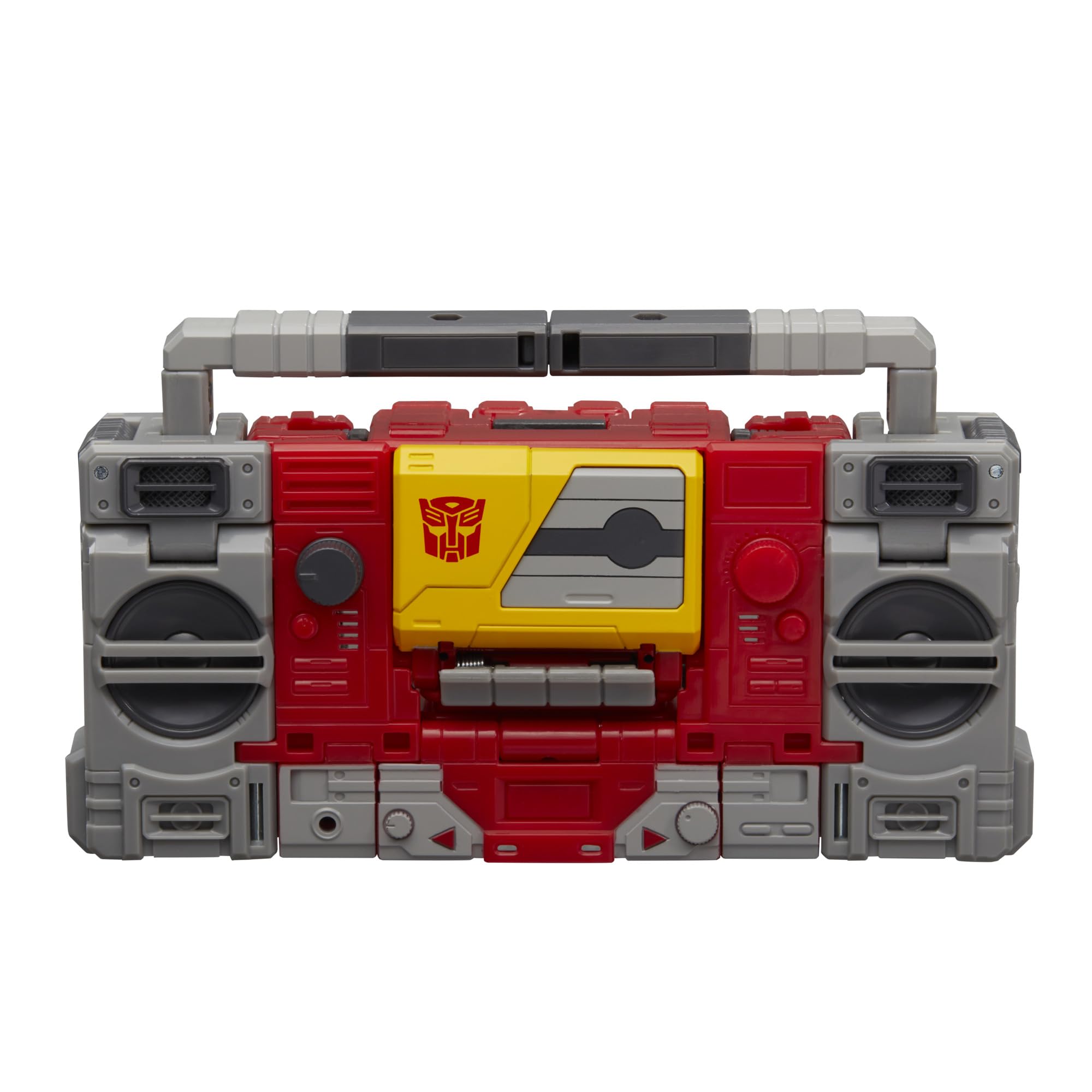 Transformers Blaster and Eject backdrop scene for removable backdrop display.
