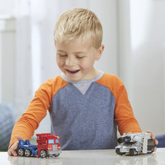 Autobots vs Decepticons battle scene sparks imagination
