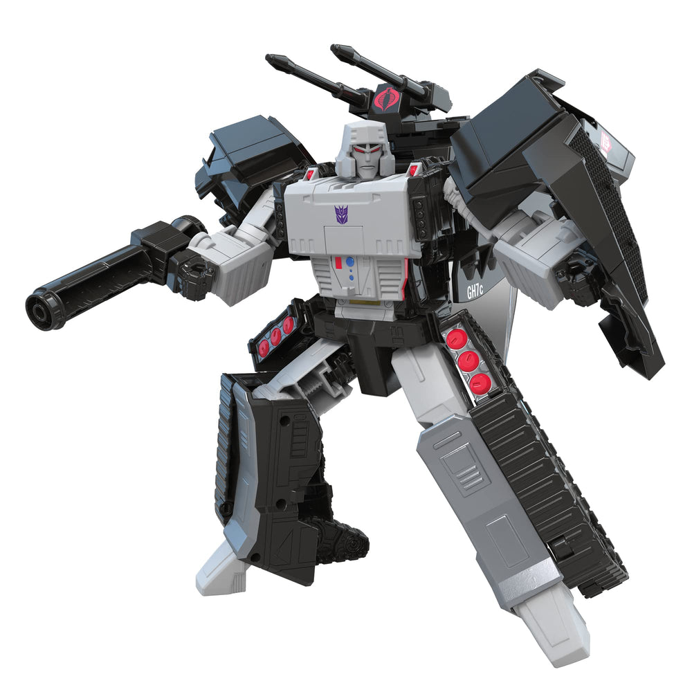 Transformers Baroness figure at turret, great for posing and display.