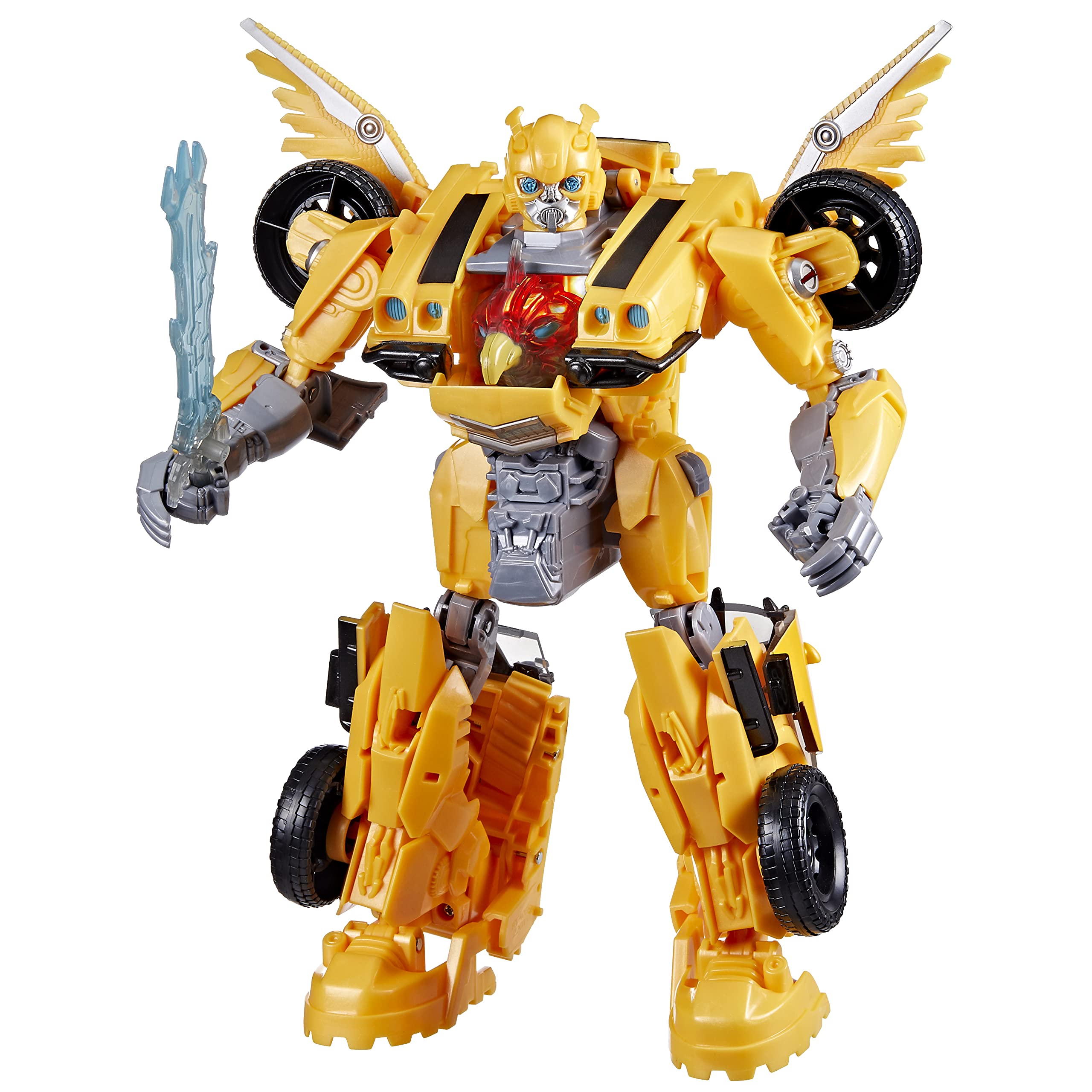 Transformers Beast-Mode Bumblebee hawk form for dynamic animal-mode play