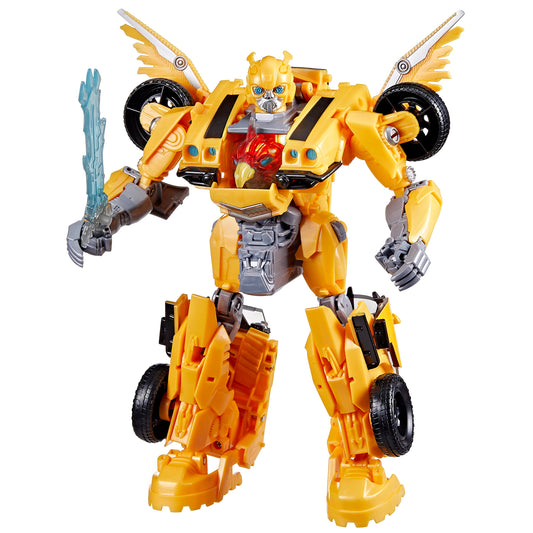 Transformers Beast-Mode Bumblebee hawk form for dynamic animal-mode play