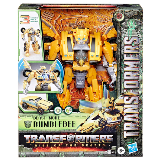 Transformers Beast-Mode Bumblebee robot mode in action pose