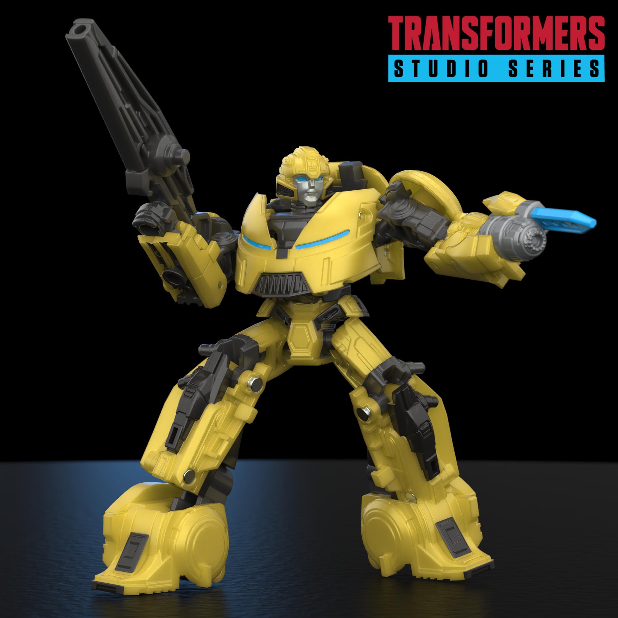 Transformers Bumblebee B-127 accessory kit with Energon knives and blasters to enhance posing