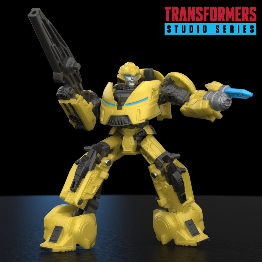 Transformers Bumblebee B-127 accessory kit with Energon knives and blasters to enhance posing