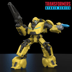 Transformers Bumblebee B-127 accessory kit with Energon knives and blasters to enhance posing