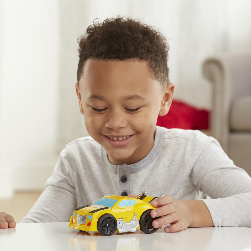Transformers Bumblebee Rescue Bots Academy 6-inch figure for durable pretend adventures