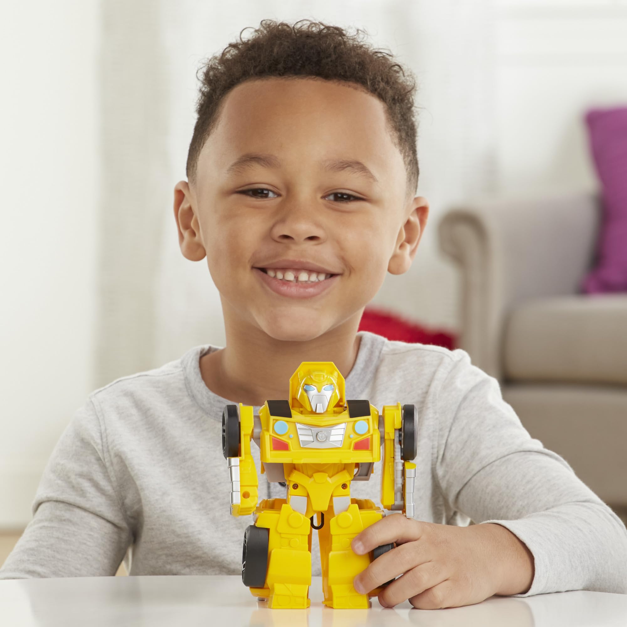 Transformers Bumblebee Rescue Bots Academy show-inspired figure sparks storytelling