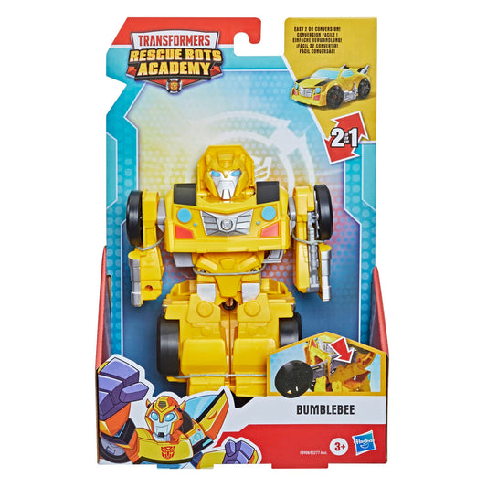 Transformers Bumblebee Rescue Bots Academy sportscar mode ideal for quick rescue missions