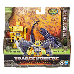 Transformers Bumblebee armor attachment with Snarlsaber ready for action