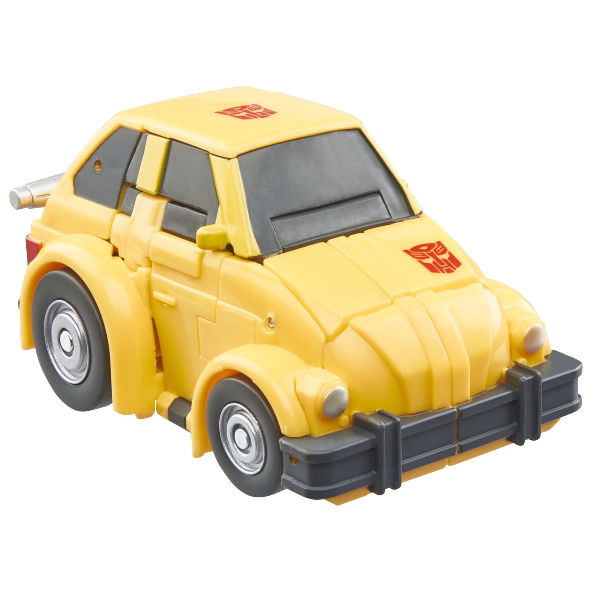 Transformers Bumblebee Studio Series Deluxe articulated joints enable dynamic action poses.