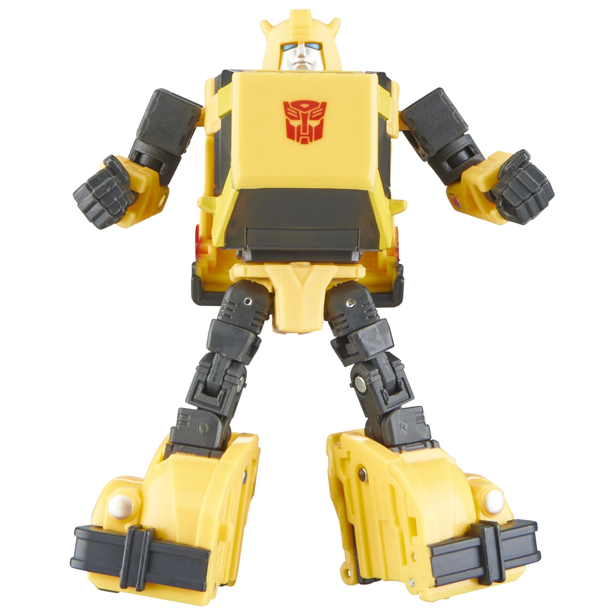 Transformers Bumblebee Studio Series Deluxe blaster accessory attachable in both modes.