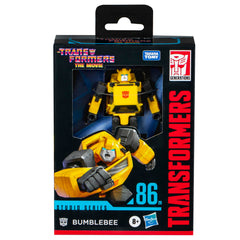 Transformers Bumblebee Studio Series Deluxe car mode for compact play and display.