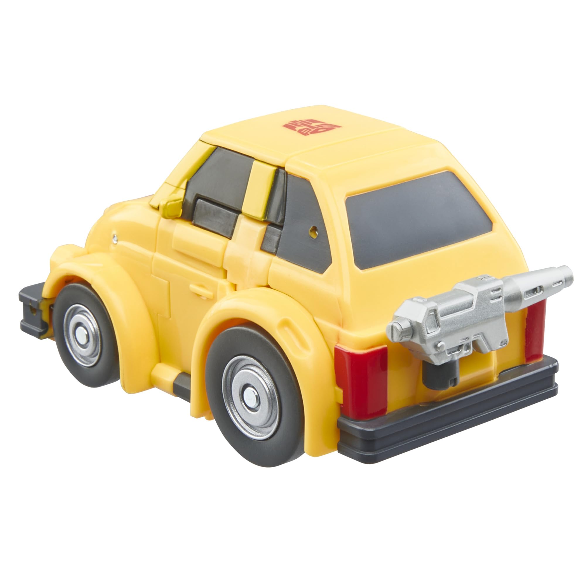 Transformers Bumblebee Studio Series Deluxe 4.5-inch figure fits easily on shelves.