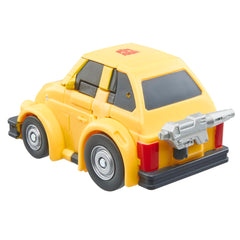 Transformers Bumblebee Studio Series Deluxe 4.5-inch figure fits easily on shelves.