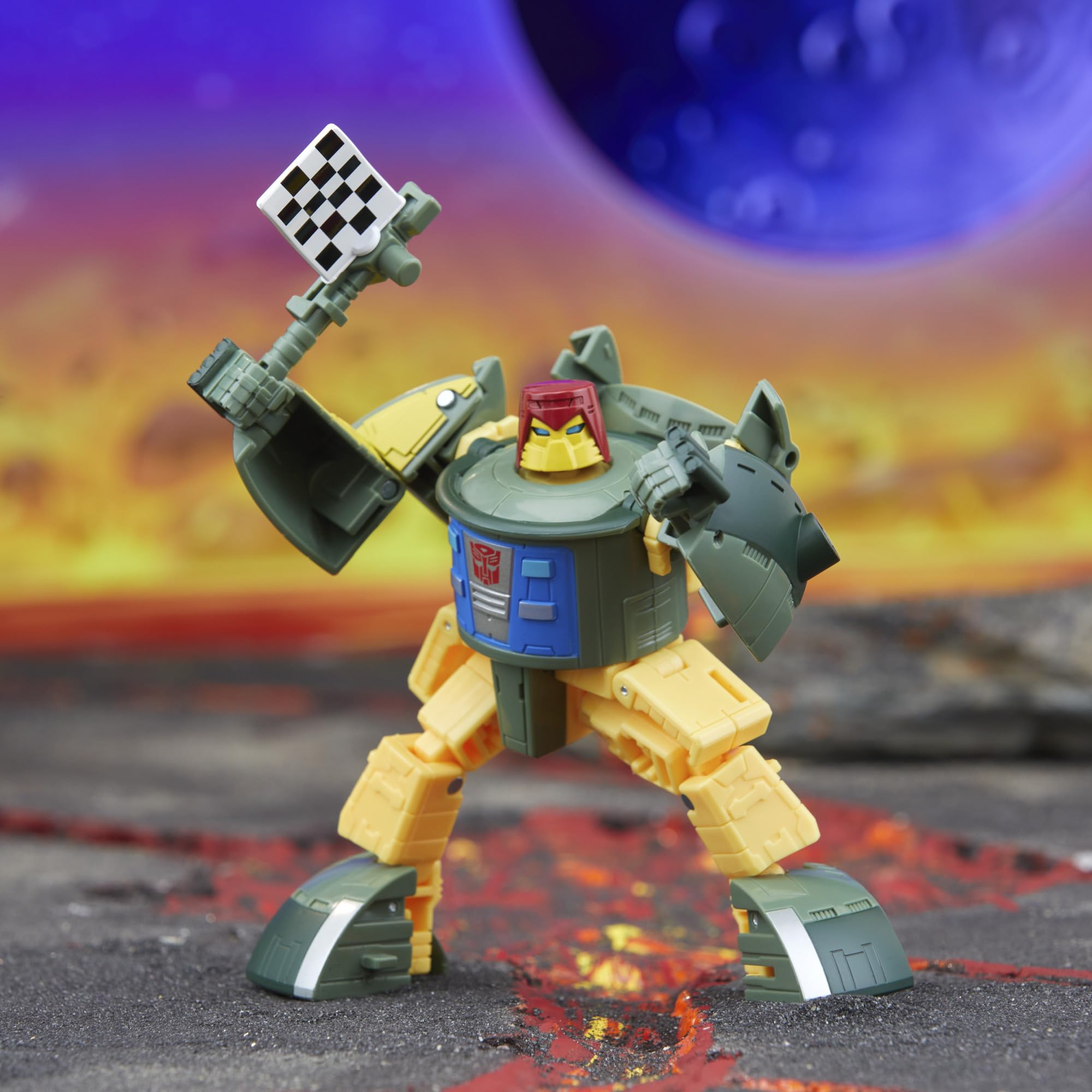 Cosmos legs provide stable stances for display and play.