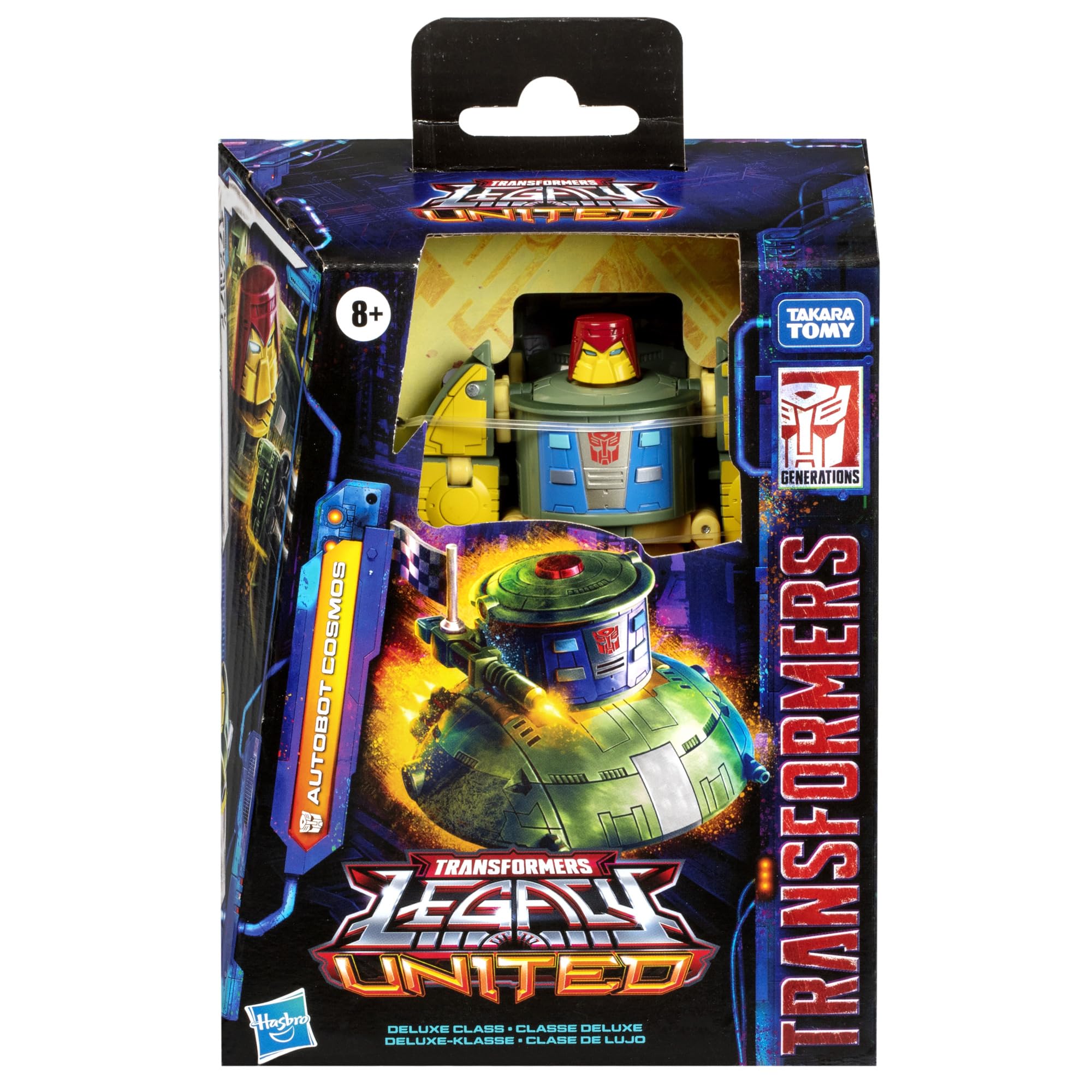 Cosmos in spaceship mode offers a compact display option for imaginative missions.