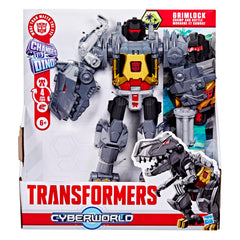 Transformers Grimlock chomping dino head activated by thumb tab.