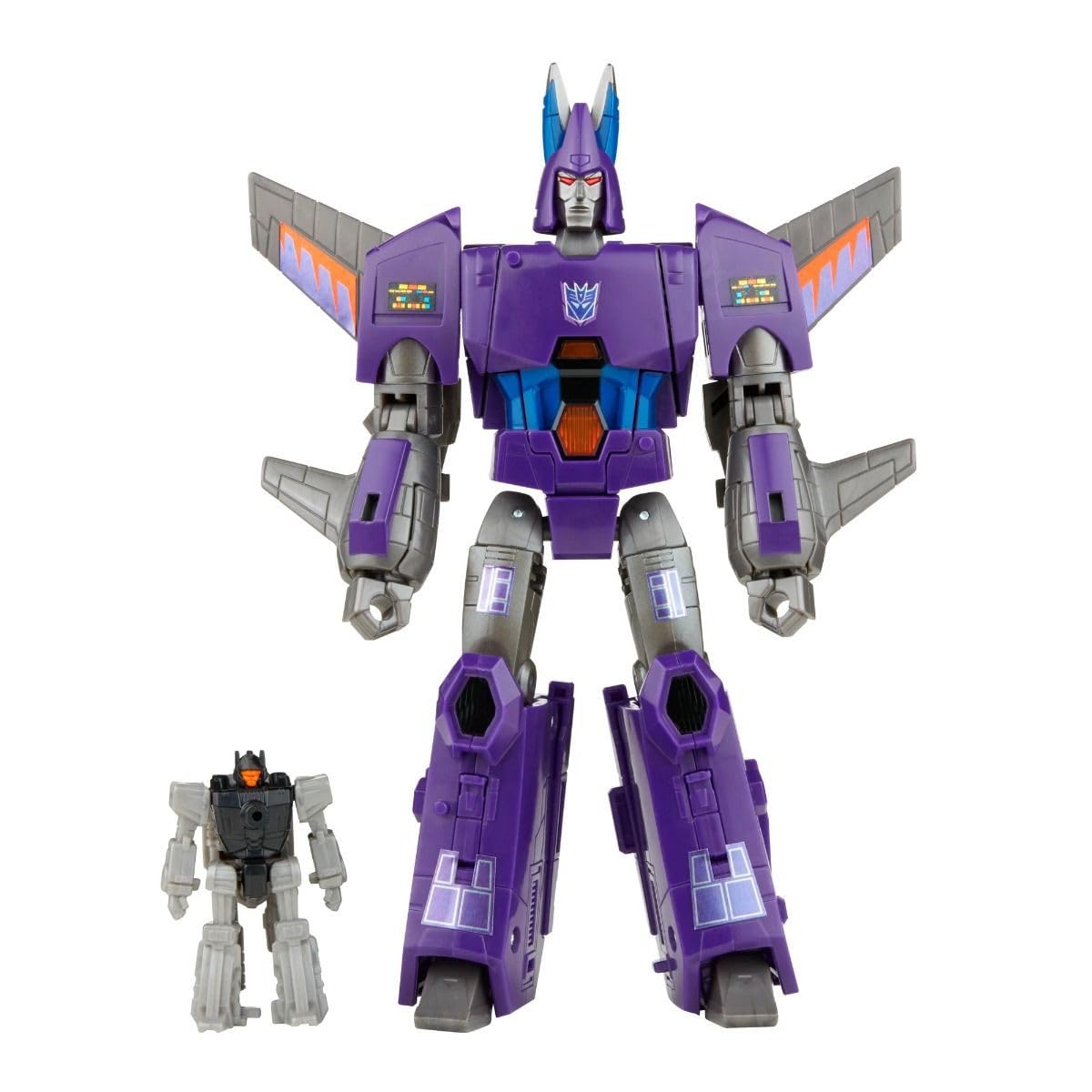 Transformers Generations Selects Cyclonus in jet mode, ideal for display and imaginative play.