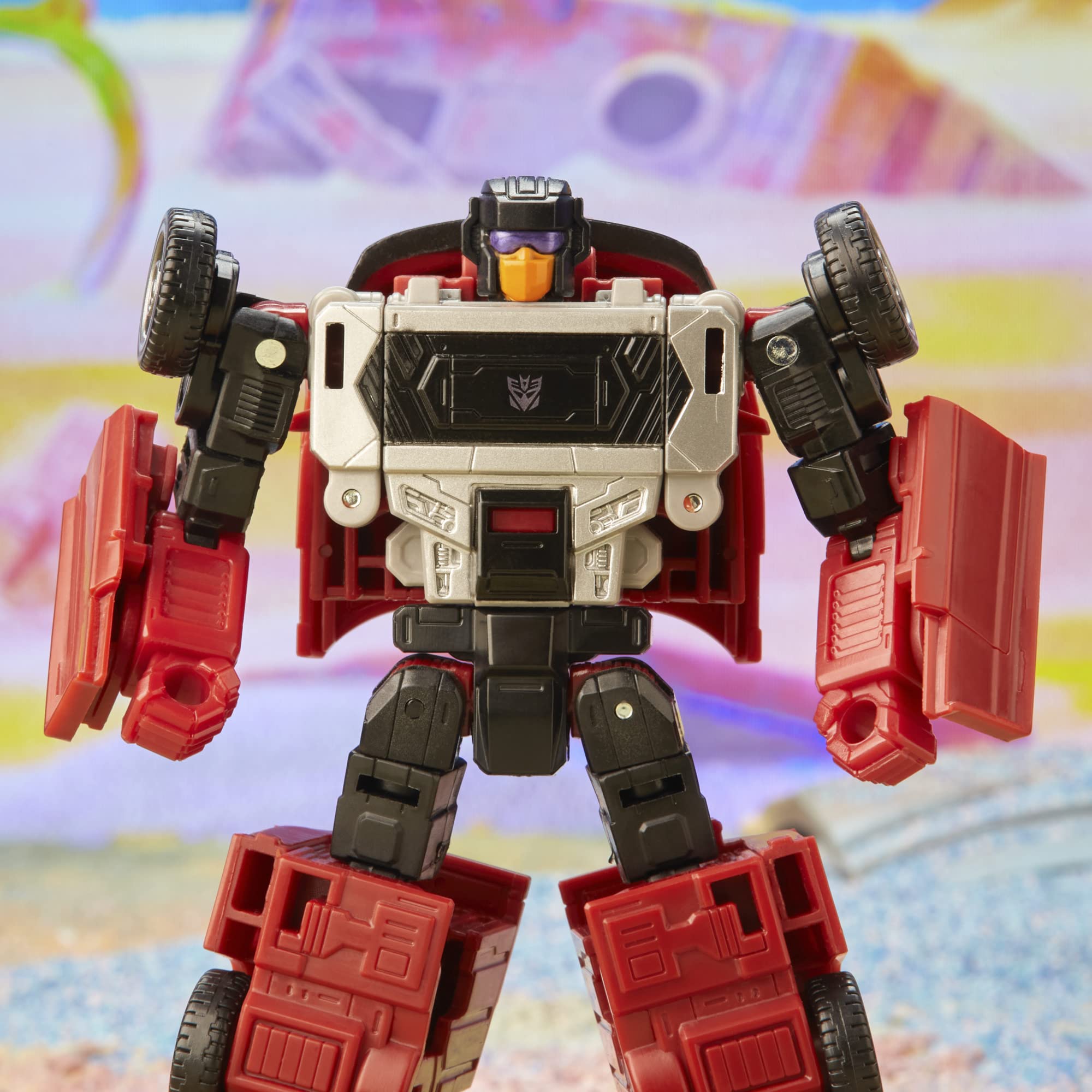 Transformers Dead End packaging code scan links to universe-wide tech specs.