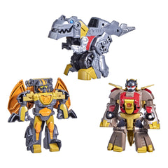 Transformers Dinobot Adventures Grimlock figure in dinosaur mode boosts imaginative play.