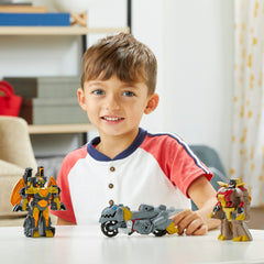 Transformers Dinobot Adventures Snarl figure stegosaurus mode invites dynamic battles.