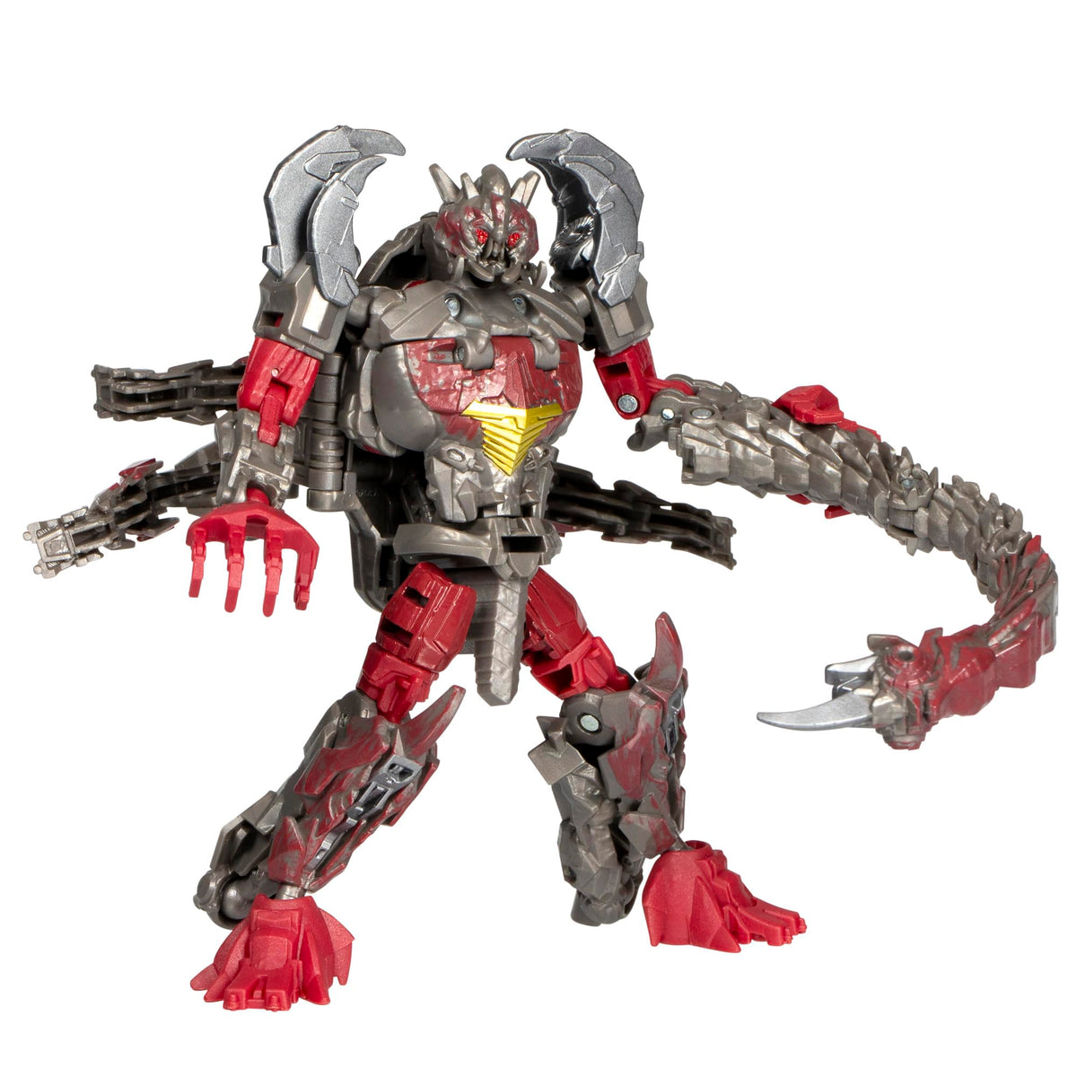 Transformers Double Punch robot mode with poseable articulation for dynamic action play