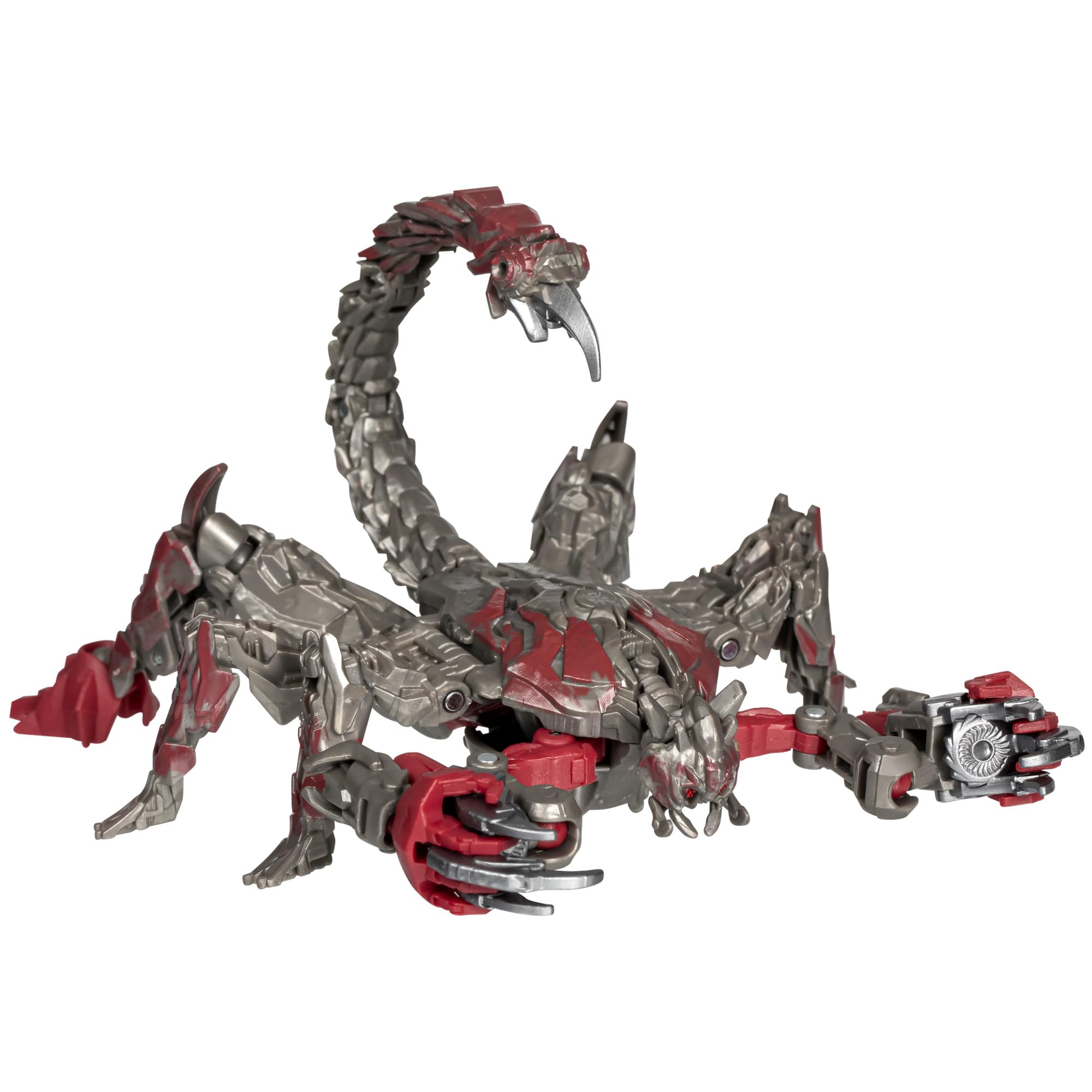 Transformers Double Punch in scorpion mode highlights collectible detail for display and battle setups