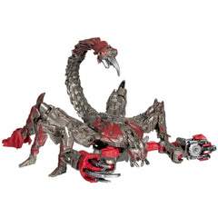 Transformers Double Punch in scorpion mode highlights collectible detail for display and battle setups