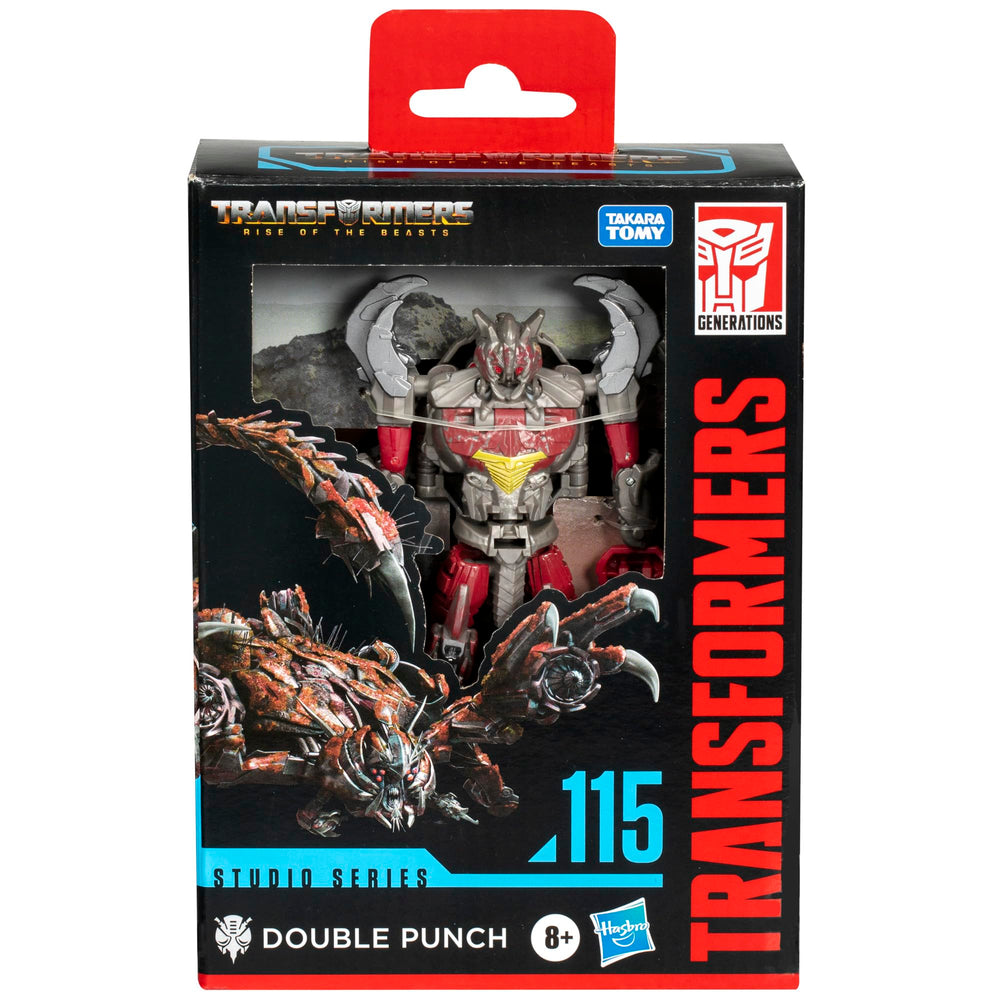 Transformers Double Punch volcano backdrop enhances display and storytelling scenes