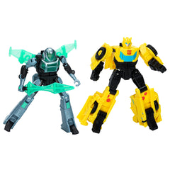 Transformers EarthSpark Bumblebee robot mode for dynamic action play